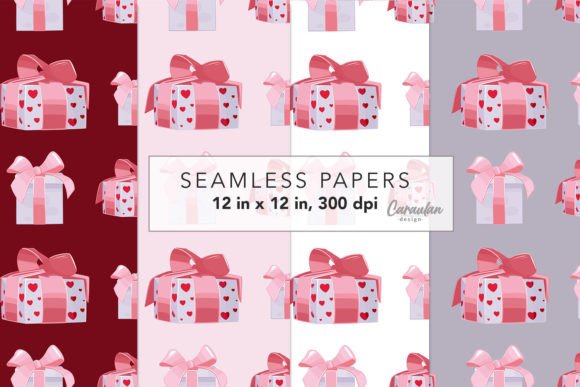 Download Love Digital Paper Valentine's Day Set - Premium Resources