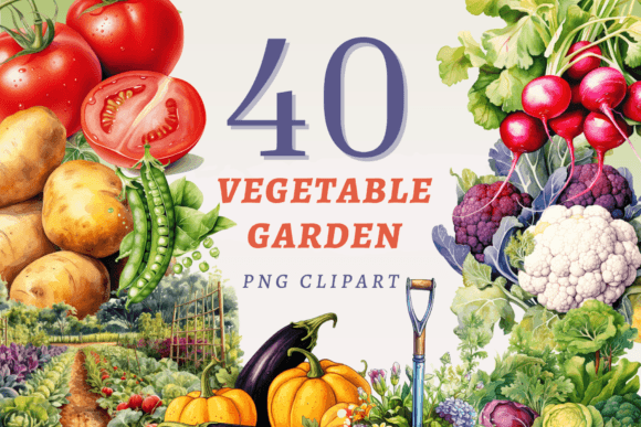 Download Vegetable Garden PNG Bundle - Png Collection