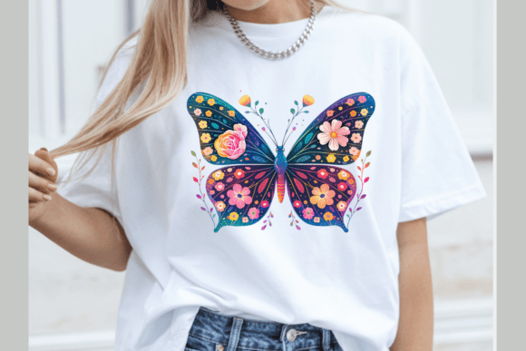 Download Floral Butterfly PNG - Png Collection