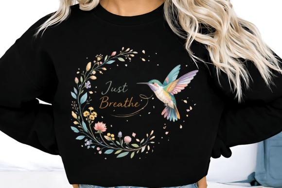 Download Just Breathe PNG Boho Flower Wreath PNG - Png Collection