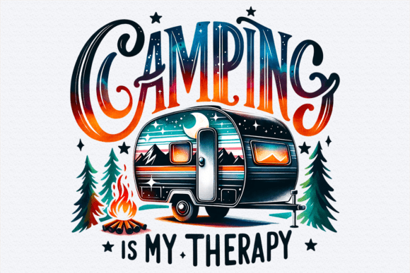 Download Camping Png Sublimation Designs Print - Png Collection