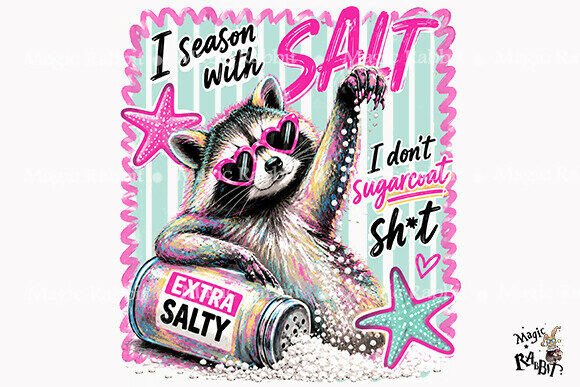 Download Salty Raccoon Summer PNG - Png Collection