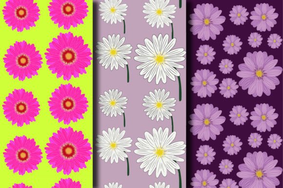 Download About Seamless Flowers  Pattern Design - Seamless flowers Collection