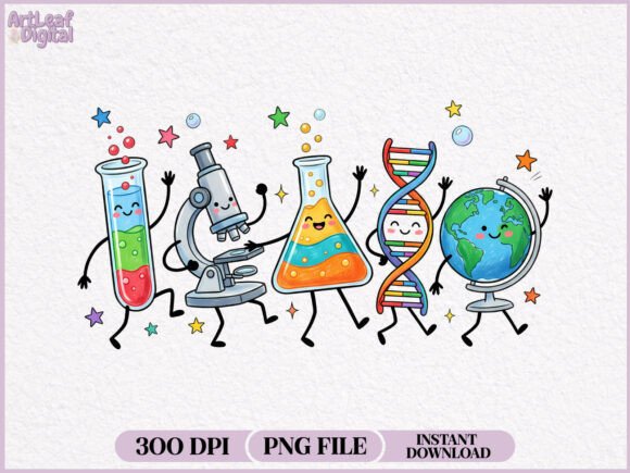 Download Science Doodles Characters PNG - Png Collection