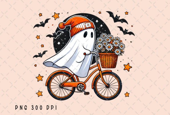 Download Cute Ghost Halloween Fall Autumn PNG - Png Collection