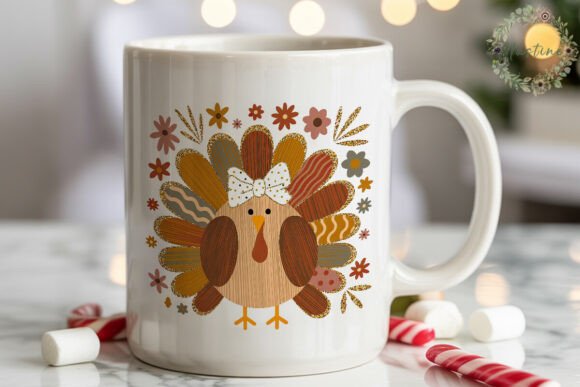 Download Cute Turkey Fall Flowers PNG Clipart - Png Collection