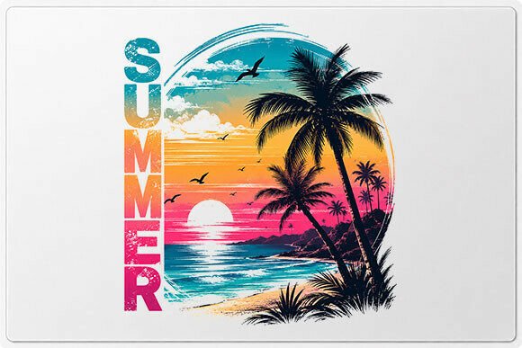 Download Summer Tropical Sunset Beach PNG - Sunset Collection