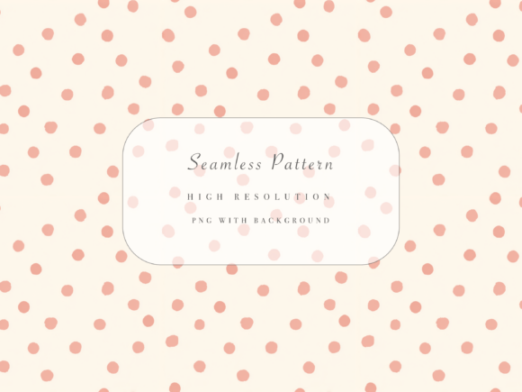 Download Blush Pink Polka Dot Seamless Pattern PNG - Png Collection