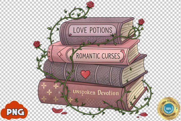 Download Gothic Books Valentine's Day PNG Clipart - Png Collection