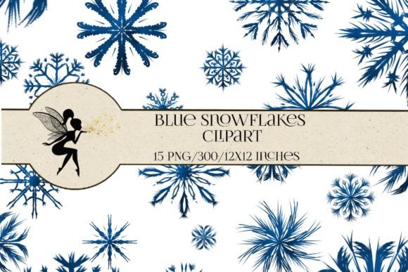 Download Blue Snowflakes Clipart, 15 PNG Xmas - Png Collection
