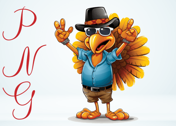 Download Autumn Cute Turkey Clipart - Premium Resources
