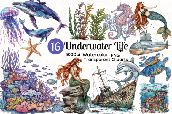 Download Sea Side Clipart Underwater Clipart PNG - Png Collection