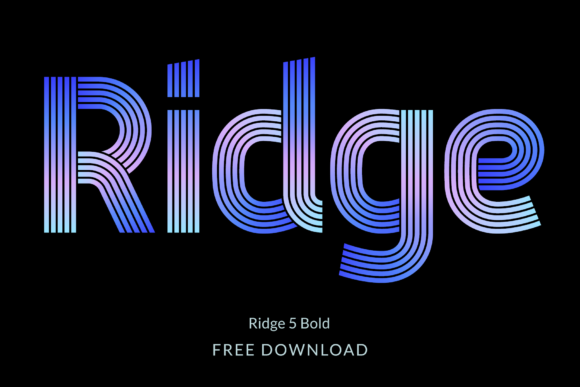 Download Ridge 5 Bold - Bold Collection