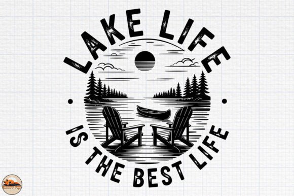 Download Lake Life Fishing Sublimation Design PNG - Png Collection
