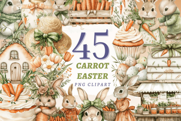 Download Carrot Easter PNG Bundle - Png Collection