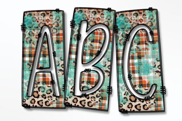 Download Plaid, Turquoise, Leopard Box Doodle PNG - Png Collection