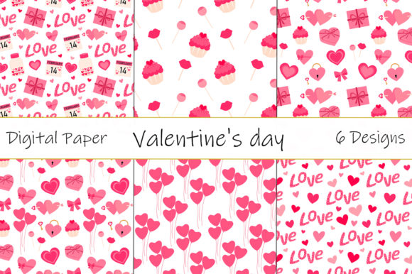 Download Seamless Pattern Valentine's Day Hearts - Seamless pattern valentine's day Collection