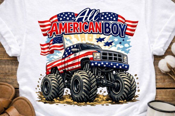 Download All American Boy 4th July PNG Design - Png Collection