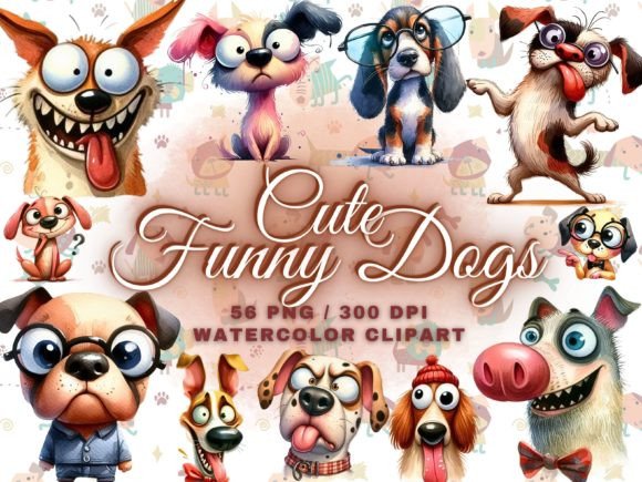 Download Cute Funny Dogs Clipart - Cute Dog Png - Png Collection