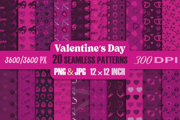 Download Seamless Pattern Valentine's Day - Seamless pattern valentine's day Collection