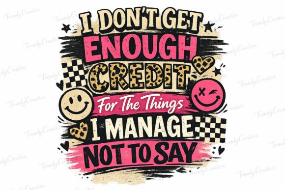 Download Snarky Retro Credit Quote PNG Design - Png Collection